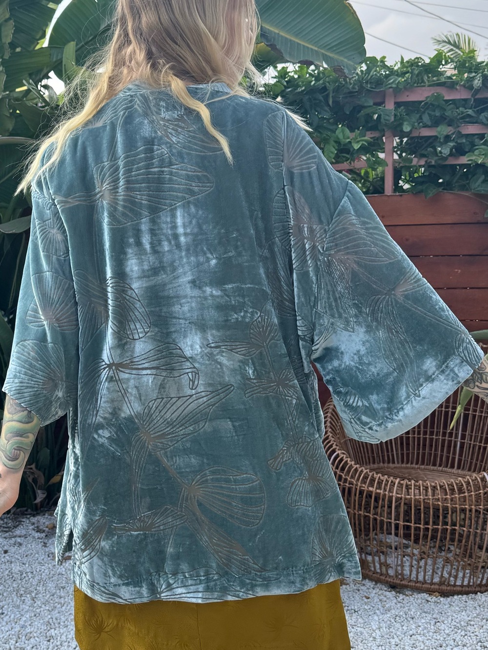Velvety kimono from target - Picture 7 of 9